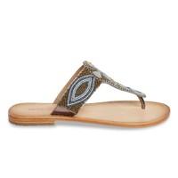 melody flat leather sandals