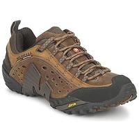 merrell intercept mens shoes trainers in brown