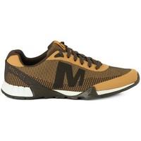 merrell versent mens shoes trainers in brown