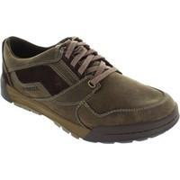 Merrell Ex-Display J49601 women\'s espresso brown lace up leather traine men\'s Shoes (Trainers) in brown