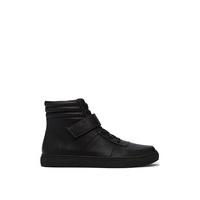 Men Faux Leather High-Tops