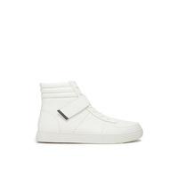 Men Faux Leather High-Tops