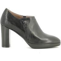 melluso v5617 ankle boots women womens court shoes in black