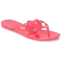 mel honey 3 womens flip flops sandals shoes in pink