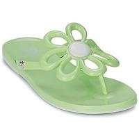 Mel FLOWER women\'s Flip flops / Sandals (Shoes) in green