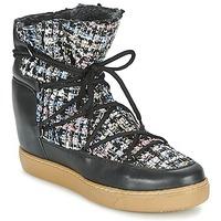 meline derna womens mid boots in black