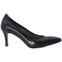 melluso decolette womens court shoes in black