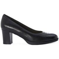 melluso decolette womens court shoes in black