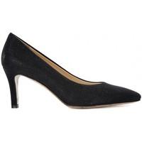 melluso decollette nero womens court shoes in black