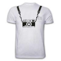 Mens WC Photographer Basic T and White 100% cotton