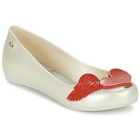 melissa vw ultra girl 16 cherub womens shoes pumps ballerinas in white