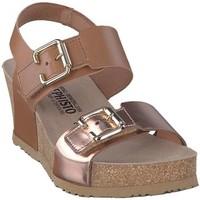 mephisto p5121990 wedge sandals women brown womens sandals in brown