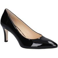 melluso d074v decollet women black womens court shoes in black