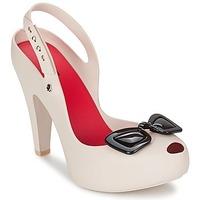 melissa kl ultragirl heel womens court shoes in beige