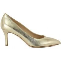 melluso decollette platino womens court shoes in multicolour