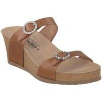 mephisto p5118075 wedge sandals women brown womens mules casual shoes  ...