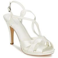 menbur amparo womens sandals in white