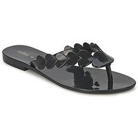 Melissa SALINAS HEART women\'s Flip flops / Sandals (Shoes) in black