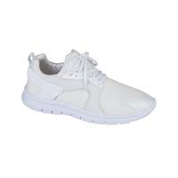 Mens Renagade Lace Up Running Trainers in White