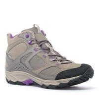 merrell womens daria mid waterproof hiking boot grey grey