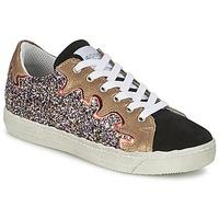 meline brive womens shoes trainers in black