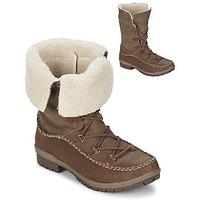 merrell emery lace ltr high womens mid boots in brown