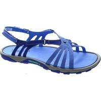 merrell enoki link womens sandals in blue