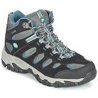merrell ridgepass mid gtx womens walking boots in grey