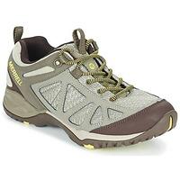 merrell siren sport q2 womens walking boots in green