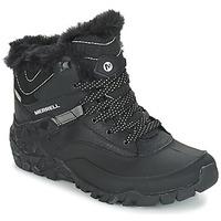 merrell aurora 6 ice wtpf womens snow boots in black