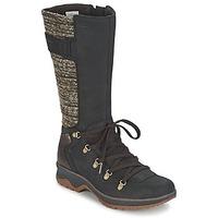 merrell eventyr peak wtpf womens snow boots in black