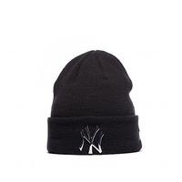 metal cuff ny knit beanie