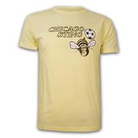 Mens Chicago Sting Basic T and Yellow 100% cotton