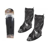 Medium Black Full Length Muddy Feet Shoe Boot Covers