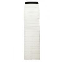 MESH STRIPE MAXII SKIRT