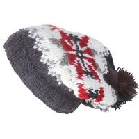 mens whistler baggy beanie hat charcoal