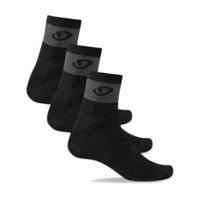 Medium Black 3 Pack Giro Comp Racer Cycling 2017 Socks