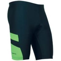 medium black fluro green optimum nitebrite cycling shorts