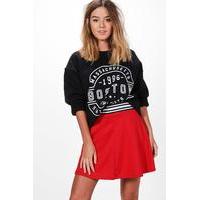 Melissa Sports Trim Skater Skirt - red