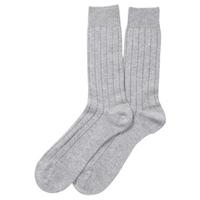 Mens Cashmere Socks (MID GREY / L)