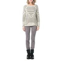 Metallic Jacquard Jumper