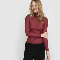 Metallic Skinny Rib Knit Jumper