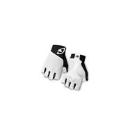 Medium White & Black Giro Zero 2 Road Cycling Mitt