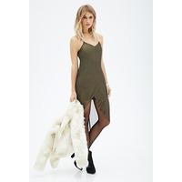 Metallic Cami Tulip Dress