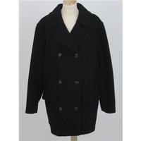 Menuetto: Size 14: Black oversized smart coat