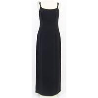 mexx women black long dress size 12