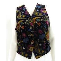 Mexx Size 10 Floral Waistcoat