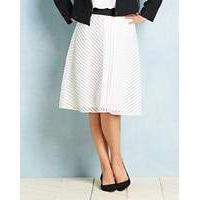 Mesh Stripe Skirt