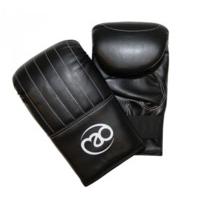 medium synthetic leather mitts