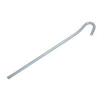 Megastore 247 Galvanised Metal Tent Pegs/hooks For Camping, Gazebo, Tarpaulin